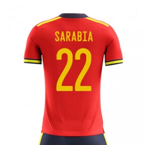 Prima Maglia Spagna Mondiali 2022 Pablo Sarabia 22